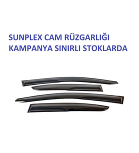 Sunplex Ford Uyumlu Escort Sunplex Cam Rüzgarlığı (Karışık)