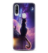 GM 20 Pro Kılıf HD Resim Baskılı Damdaki Kedi StKd -091