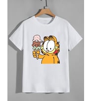 Garfield Baskılı T-shirt