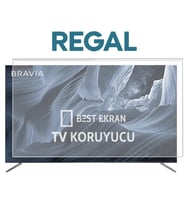 Regal 55F01750 EKRAN KORUYUCU - Regal 55" inç 139 Ekran KIRILMAZ Smart 4k Koruyucu