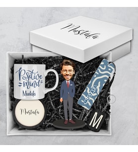 Motto Gift Erkeklere Özel Tasarım Karikatür Biblolu Hediye Kutusu 112984