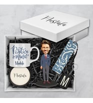 Motto Gift Erkeklere Özel Tasarım Karikatür Biblolu Hediye Kutusu 112984