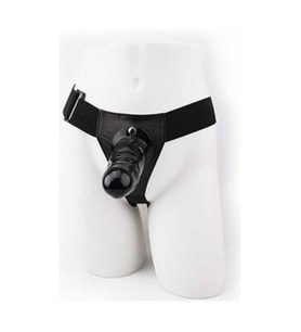 Belden Bağlamalı Strap On Yumuşak Ve Gerçekçi 18cm İçi Boş Penis