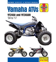 Yamaha Yzf450 & Yzf450R Atv Repair Manual: 2004-15 (Krem)