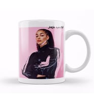 Jorja Smith Pink Kupa Bardak Porselen