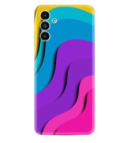 Samsung A23 A31 A32 A50 A51 A52 A53 A70 Kılıf Desenli Silikon Renk Cümbüşü 1631