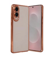 Samsung Galaxy S25 Edge Razer Lensli Silikon - Çöl Titanyum