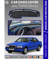 MERCEDES C CLASS W202 (1993-2000) Torpido Örtüsü Premium Kalite Torpido Koruma Özel Kesim UV Koruma
