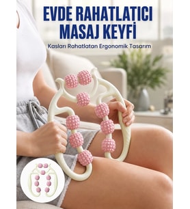 Northcity Taşınabilir Kas Masaj Aparatı - Spor Sonrası Rahatlatıcı, Selülit ve Kas Gerginliği İçin Profesyonel Cihaz