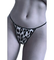 ASM1153 Kadın Leopar Sarsıtan String