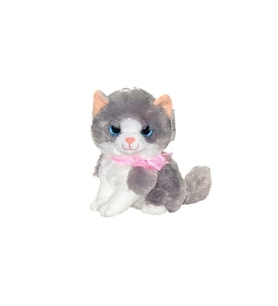 Sesli Kedi Miyavlayan Peluş 30 Cm (Çok Renkli)
