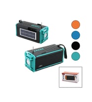 J-İPOK P-520 HASUBA HS-293 FENERLİ SOLAR PANELLİ - USB ŞARJLI BLUETOOTH FM RADYO MP3 USB - TF PLAYER 8W (5343)