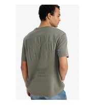 Defacto Baskılı Haki Erkek T-Shirt F9697AX/KH422