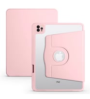 Apple iPad Air 10.9 2020 (4.Nesil) Kılıf Zore Termik Kalem Bölmeli Dönebilen Standlı Kılıf