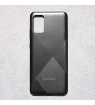 Samsung Galaxy A02 S Pil Kapağı SM-A025F, Lens Hariç (Siyah)