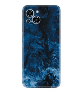 Reeder S23 Max Pro Kılıf Silikon Desen Özel Seri Blue Zigzag 1687