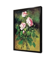 Güller Çerçeveli Mdf Tablo