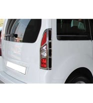 Peugeot Partner Uyumlu Tepee Krom Stop Çerçevesi 2012-2018 Arası (Karışık)