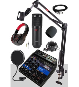 Lastvoice Mix Paket-2 Stüdyo Youtuber Podcast Kayıt Ekipman Seti