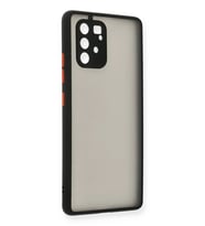 Northcity Samsung Galaxy A91 / S10 Lite Kılıf Montreal Silikon Kapak - Siyah