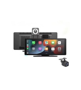 Leerfei Lf-1026 Taşınabilir HD Dokunmatik Ekranlı Kablosuz Araç Multimedya Oynatıcısı -CarPlay Andro