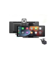 Leerfei Lf-1026 Taşınabilir HD Dokunmatik Ekranlı Kablosuz Araç Multimedya Oynatıcısı -CarPlay Andro