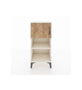 Arges Komodin 2 Raflı Tek Kapaklı 44x30x96 Aytaşı-Çam