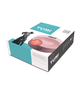 M-PETS DİJİTAL TARTILI MAMA KABI PEMBE