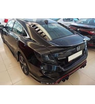 Honda Civic Fc5 2016-2020 Arka Cam Üstü Kaplama 2 Parça