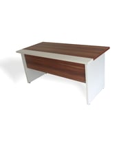 Vena Oscar Ofis Çalışma Masası 160x75x75cm (Beyaz - Ceviz)