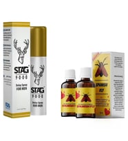 STAG 9000 ORJİNAL SPREY + 2 KUTU SPANİSH FLY BAYAN UYARICI ETKİLİ