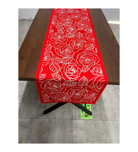 Sevgililer Günü Aşk Temalı Runner Örtüsü 40 X 140