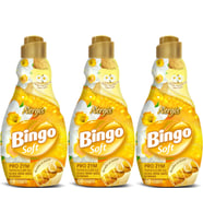 Bingo Soft Çamaşır Yumuşatıcı Konsantre 1440ML Nergis (3 Lü Set)