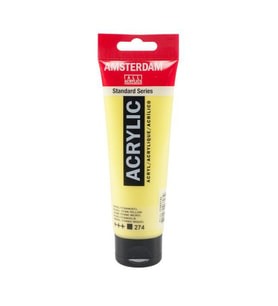 Talens Amsterdam Akrilik Boya 120 ml. 274 Nickel Titanium Yellow 