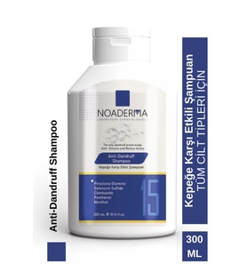 NOADERMA Kepeğe Karşı Etkili Şampuan 300 ml