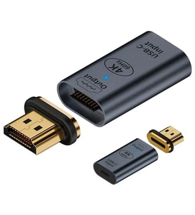 Northcity 4K 60Hz HDMI - Type-C Mıknatıslı Çevirici Adaptör - UHD Görüntü Aktarımı