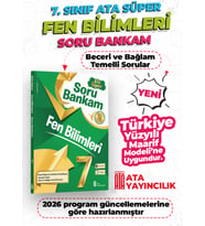 7. Sınıf Fen Bilimleri Ata Süper Soru Bankam Yeni