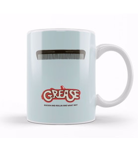 Grease Comb Movie Silhouette Kupa Bardak Porselen