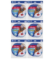 Turbo & Easy Wring Yedek Paspas Seti, 6'lı Paket, Temizlikte Pratiklik