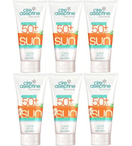 Cire Aseptine Sun Güneş Kremi 50+ SPF 150 ML + Güneş Kremi Çocuk 50+ SPF 150 ML Karma (6 Lı Set)