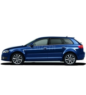 Audi A3 Krom Cam Çıtası 6 Prç 2004-2012