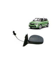 Skoda Fabia Sol Ayna Elektrikli Isıtmalı Astarlı 2006-5J1857507E