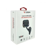 Torima G12 Bluetoot Fm Transmitter Fm Verici 38W Pd Giriş Microsd Kart Girişi