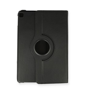 Apple İpad Pro 13 (2024) Kılıf 360 Tablet Deri Kılıf - Siyah