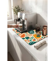 Valerine Life Kahve Espresso Makinesi Matı 35x45cm Çaycı Pad Su Geçirmez Coffee Lounge