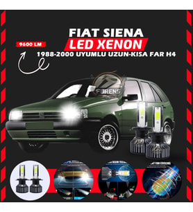 Fiat Tipo Uzun - Kısa FarUyumlu Şimşek Etkili Led Xenon Pro Series H4