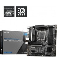 MSI PRO B660M-A D4 Wi-Fi Intel LGA1700 DDR4 Micro ATX Anakart Teşhir