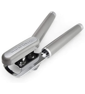 Kitchenaid Klasik Çok Fonksiyonlu Konserve Açacağı/Şişe Açacağı, 21 Cm, Gri