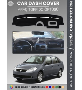 RENAULT SYMBOL 2 ALİZE (2008-2013) Torpido Örtüsü Ön Göğüs Koruma Birebir Uyum