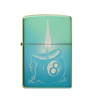 Zippo Çakmak 48615-103470 49191 Eight Ball Tattoo Design